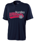 -HUNDLEY Arizona Wildcats Adult Baseball Jersey