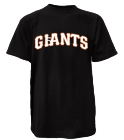 5 Giants MLB Adult League Team Jerseys - Official Nike MLB Wordmark Poly Tees - N224