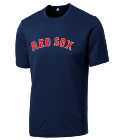 RED-SOX-COACH Red Sox MLB Adult League Team Jerseys - Official Nike MLB Wordmark Poly Tees - N223