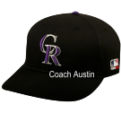 CP Colorado Rockies - Official MLB Hat for Little Kids Leagues OCMLB300
