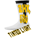 2HK-TINTED-LIGHT-530 DISCONTINUED Teamwork Athletic Junior All-In-One Combo Baseball Sock 5205