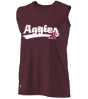 RILEY Texas A & M Aggies Girls Sleeveless Softball Jersey