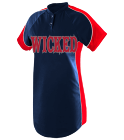 WICKED-GILREATH-10 Girls Blast Softball Jersey