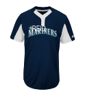 CP Custom Mariners Two-Button Jersey - Mariners-MAI383