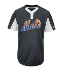 NEW-YORK-METS Youth Mets Two-Button Jersey - Mets-MAIY83