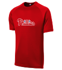 HOLLIS Phillies MLB Adult League Team Jerseys - Official Nike MLB Wordmark Poly Tees - N223