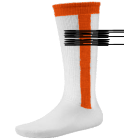 BLACK-SOCK DISCONTINUED Teamwork Athletic Junior All-In-One Combo Baseball Sock 5205