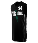 X-POR-MAL-94-SAROL-94 Youth Sleeveless Two Toned Jersey