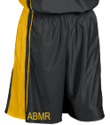ABMR DISCONTINUED Adult Dazzle Basketball Shorts - 9