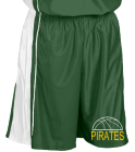 PIRATES DISCONTINUED Women's Dazzle Basketball Shorts - 9