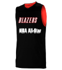 NBA-ALLSTAR Portland Trail Blazers Youth Reversible Basketball Jerseys - A105LY-BLAZERS