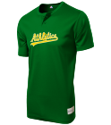 2 Youth Athletics Two-Button Jersey - Athletics-MAIY83