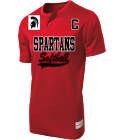 Spartans 14 Mens Baseball Jersey