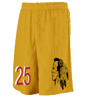 25-25 Youth Long Mini Mesh Shorts