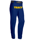 TRACY Open Bottom Baggy Cut Baseball Pants