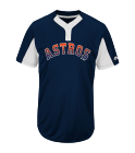 BENNETT Custom Astros Two-Button Jersey - Astros-MAI383