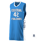 C-E-N-T-R-AL- DISCONTINUED Adult Sleeveless Three Color Jersey