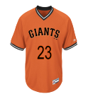 23-DOIDGE-23 Youth Giants Two-Button Jersey - Giants-MAIY83