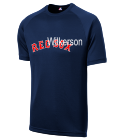 WILKERSON Red Sox MLB Adult League Team Jerseys - Official Nike MLB Wordmark Poly Tees - N223