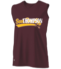 THOMPSON Arizona State Sun-Devils Girls Sleeveless Softball Jersey