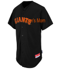 Aidans-Mom Giants Official MLB Full Button Youth Jersey - MAHD684Y
