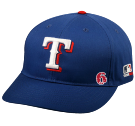 6-ZIEGLER Texas Rangers - Official MLB Hat for Little Kids Leagues OCMLB300