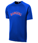 -BEJARAN Rangers MLB Adult League Team Jerseys - Official Nike MLB Wordmark Poly Tees - NY234