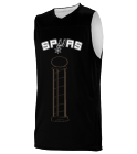 dea San Antonio Spurs Youth Reversible Basketball Jerseys - A105LY-SPURS