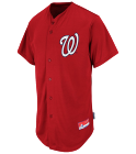 TAMICA-22 Nationals Full Button Baseball Jersey - Adult MAHD6840