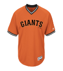 SNOW-SNOW-6 Custom Giants Two-Button Jersey - Giants-MAI383