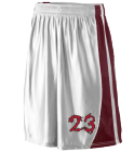 23 DISCONTINUED Dazzle Mesh Basketball Shorts - Augusta Style 717
