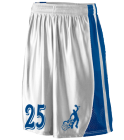 jj DISCONTINUED Dazzle Mesh Basketball Shorts - Augusta Style 717