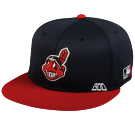 GOD Indians Flatbill Baseball Hat OCMLB400