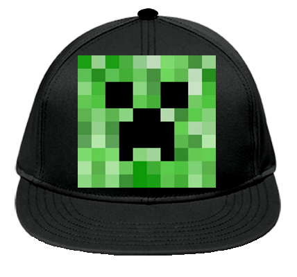 Minecraft - Flat Bill Flex Hat -13-725 - Custom Embroidered - 13
