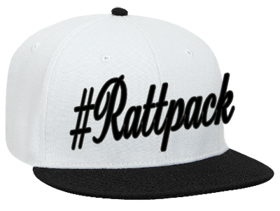 Rattpack Wool Blend Snapback Flat Bill Hat