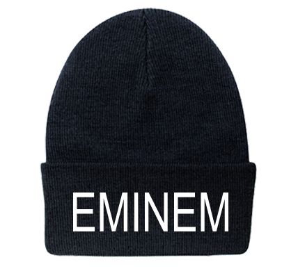 EMINEM 12 Beanie | Custom Embroidered