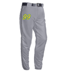 99 Open Bottom Baggy Cut Baseball Pants