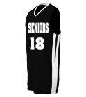 SENIORS18SPDC18 Youth Sleeveless Two Color Jersey