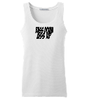BASS-DOWNASS-UP Ladies Concept Rib Stretch Tank