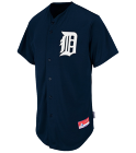 Impeach Tigers Full Button Baseball Jersey - Adult MAHD6840