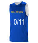 011 Golden State Warriors  Youth Reversible Basketball Jerseys - A105LY-WARRIORS