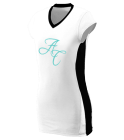 AC Ladies Three Colored V-Neck Jersey