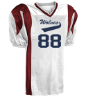 CARBAJAL8888 DISCONTINUED Pro Fit Steelmesh Football Jersey - Teamwork Athletic - 1371