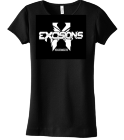 Excision-Shirt- DISCONTINUED Junior Ladies Crewneck Tee - DT234C