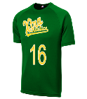 Xtra16East-Oakland-16 Athletics MLB Adult League Team Jerseys - Official Nike MLB Wordmark Poly Tees - N223