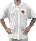 noodles Mens 100% Polyester Polo