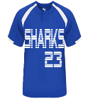 Sharks- Youth Baseball Jersey