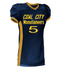 Coal-CityMonutianeersINMAN52017-SWVYFL-Champions5 Youth Two Color Football Jersey  - 750EY