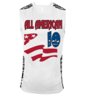 ALL-AMERICAN5GARCIA5 Adult Sleeveless Digital Camouflage Compression T-Shirt