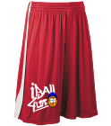 iball4 DISCONTINUED Adult Triple Double Reversible Basketball Shorts - 4448